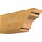 Ekena Millwork Mediterranean Rough Sawn Rafter Tail, Western Red Cedar, 6"W x 10"H x 24"L RFT06X10X24MED00RWR - alternate 1
